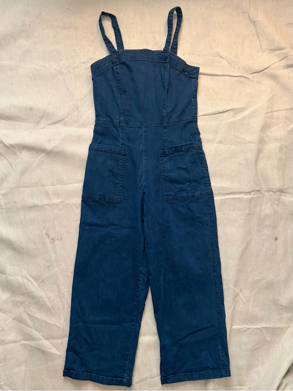 Charlotte Russe Sleeveless Denim Jumpsuit 👖✨